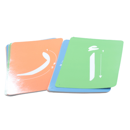 بطاقات تعليمية- الحروف العربية