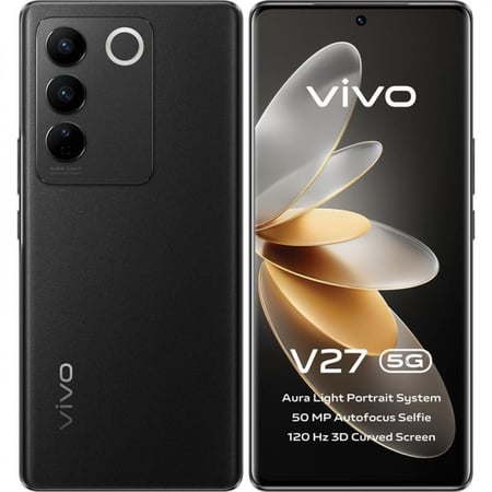 فيفو V27 مساحه 256 اسود