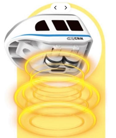 لعبة قطار على مسارات مغناطيسية ( 141 قطعة ) متعددة الأشكال