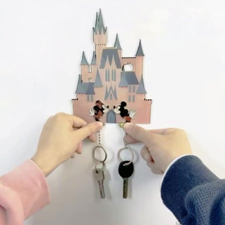ميكي و ميني | تعليقة مفتاح جدارية