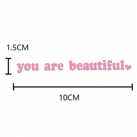 ستيكر ( أنتِ جميلة )