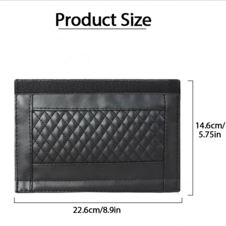 غطاء حزام جلد (قطعتين)