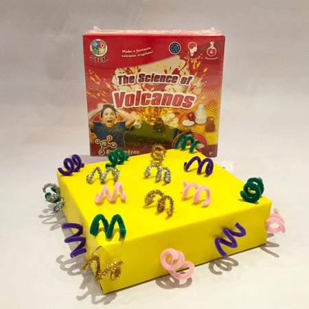 هدية العيد The science of volcanos