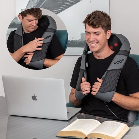 حزام مساج الجسم الذكي بتقنية شياتسو اليابانية لكامل الجسم