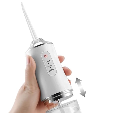 عرض خيط الأسنان المائي والفرشاة الكهربائية وعدد 2 غسول فم