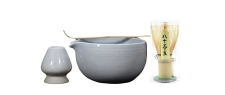 طقم الماتشا اليابانيه بعدة الوان