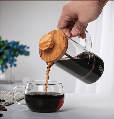 فرنش بريس French Press بعدة أحجام