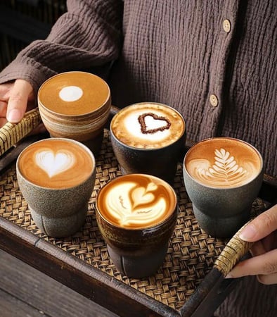 كوب 150مل بعدة الوان