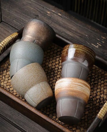 كوب 150مل بعدة الوان