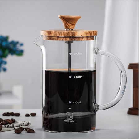 فرنش بريس French Press بعدة أحجام