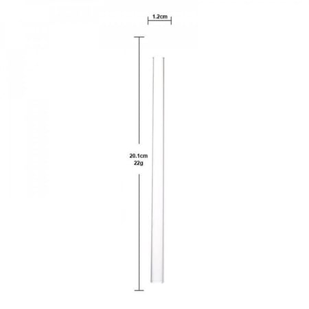طقم مزازات زجاج شفافه بعدة مقاسات