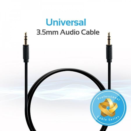 وصلة صوت | بروميت | كيبل صوت AUX إلى AUX | أسود