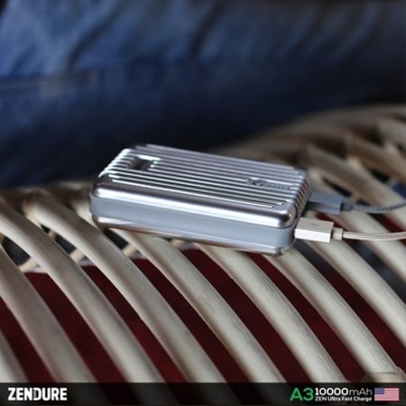 مخزن طاقة | زندور | A3 سعة 10000 | فضي