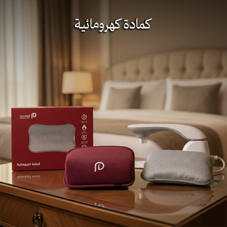 كمادة ريد كهرمائية من ملفت