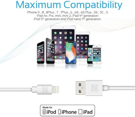 كيبل بروميت معتمد من ابل بطول 1.20متر