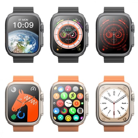 ساعة شبيهة ابل الترا 45m Apple Watch Ultra - فيرتك
