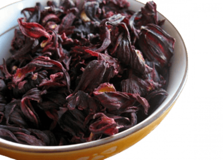 كركدية احمر مجفف