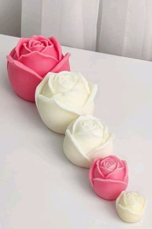 « قالب سيلكون شكل وردة 1 »