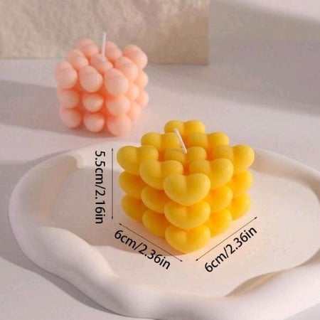 « قالب فقاعات قلوب »