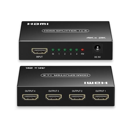 موزع سبليتر HDMI Splitter لتشغيل 4 شاشات