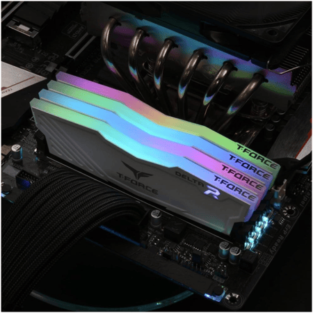 قيمينق رام-DDR4 T-FORCE DELTA RGB-3600 MHZ(8*2)