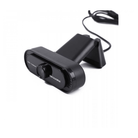 داتا زون كاميرا ويب رقمية USB عالية الدقة بدقة 2 ميغا بكسل بدقFull HD مزودة بمشبك ميكروفون - لون أسود - DZ-X2/Cam