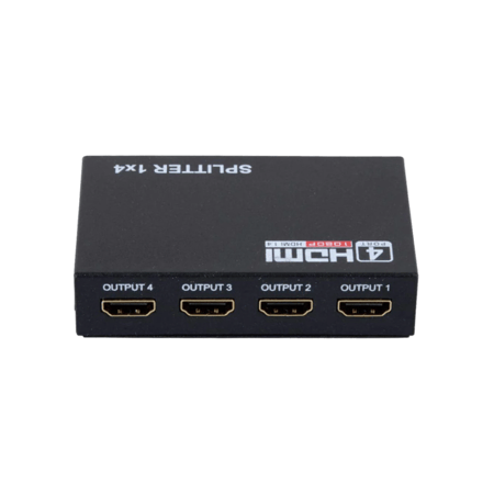 موزع سبليتر HDMI Splitter لتشغيل 4 شاشات