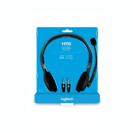 سماعة راس من لوجيتك - Logitech H110