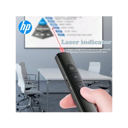 ريموت لعرض البوربوينت بكل سهولة مفيد للمعلمين / hp ss10 wireless presentation flip pen