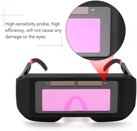 نظارات لحام واقية خلاية شمسية