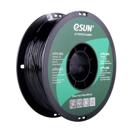filament فلمنت  eSUN TPU-95A Black