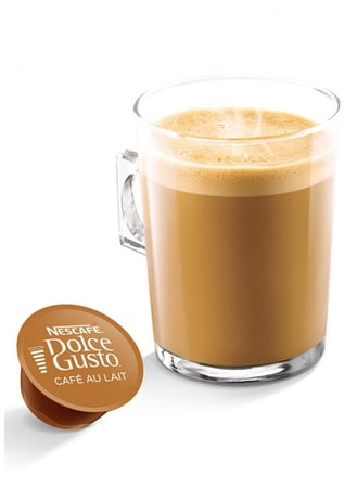 كبسولات كافيه اوليه CAFE AU LAIT دولتشي غوستو قهوه فرنسيه