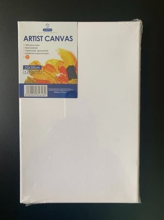 لوحه رسم كانفس 20*30