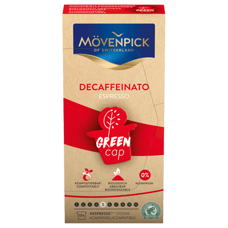 كبسولات اسبريسو بدون كافيين من موفنبيك 10 كبسولات