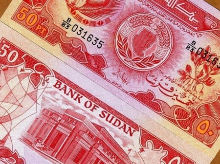 السودان فئة 50 قرش أنسر إصدار الثمانينات