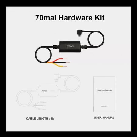 كيبل فيوز كاميرا  70mai  - 70mai Hardwire Kit up02 cable
