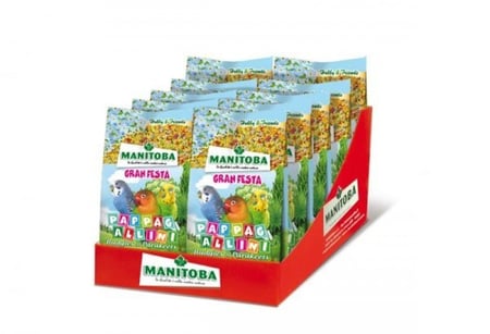 غذاء متكامل لصغار الببغاوات Manitoba