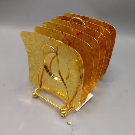 صحن بيالة 6 حبه بأستاند