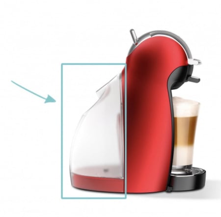 خزان ماء أله قهوه دلوتشي غوستو جينينو 2  GENIO MS-623530