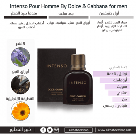 طقم دولتشي غابانا انتنسيو بارفيوم الرجالي (عطر 125مل)+افترشف 100مل+شاورجل 50مل