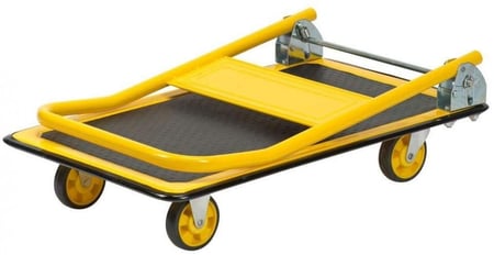 عربية نقل بضائع جر اغراض عربة قابلة للطي حمولة 150 كيلو