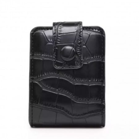 حافظة مكياج مع مرآة | Black