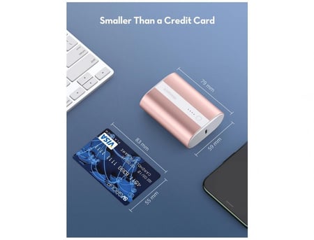 أصغر بطارية متنقلة 10000 بتقنية البايونير
