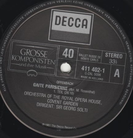 Offenbach / Gounod - Ballet Music