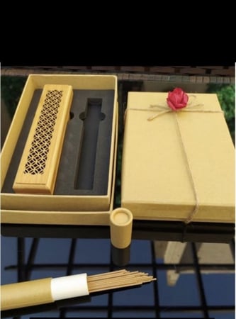 بكج ( 10 ) مباخر ذكيه في شكل هديه فاخره بكل مبخره 30 عود كمبودي