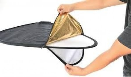 عاكس مثلث بمقبض 5in1 مقاس 80cm