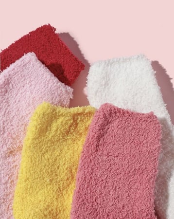 جوارب متعددة الالوان 5 أزواج