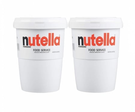 سطل نوتيلا 2 جالون * 3 كيلو ( ايطالي )