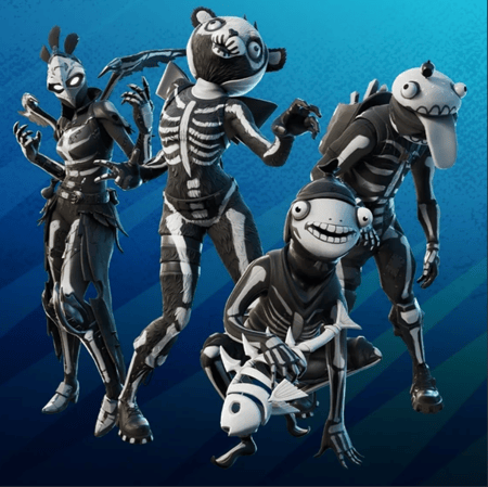 حزمة فرقة الجماجم  فورت نايت