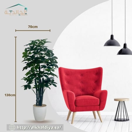 اشجار صناعية زينة نجمة الطول 130 سم العرض 30 سم